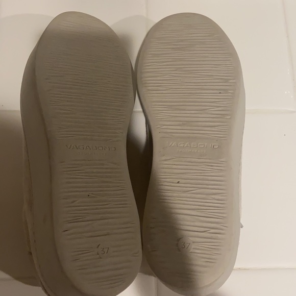 VAGABOND “JESSIE” CREAM SUEDE PLATFORM SNEAKER 37 - Picture 6 of 7